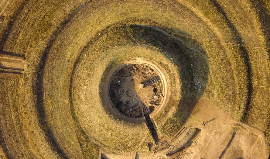 內蒙古發(fā)掘1500多年前的北魏皇帝祭天遺址
