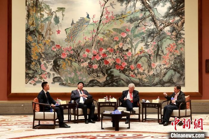 9月27日，尼山世界文明論壇在曲阜舉行，圖為該論壇的“高端訪談”活動(dòng)。　梁犇 攝