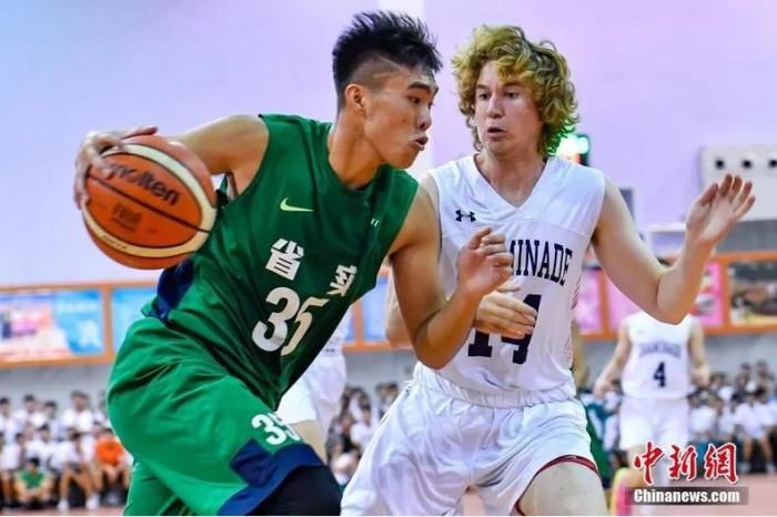 　　資料圖：中美青少年籃球友誼賽。<a target='_blank' href='http://www.chinanews.com/'>中新社</a>記者 陳驥旻 攝