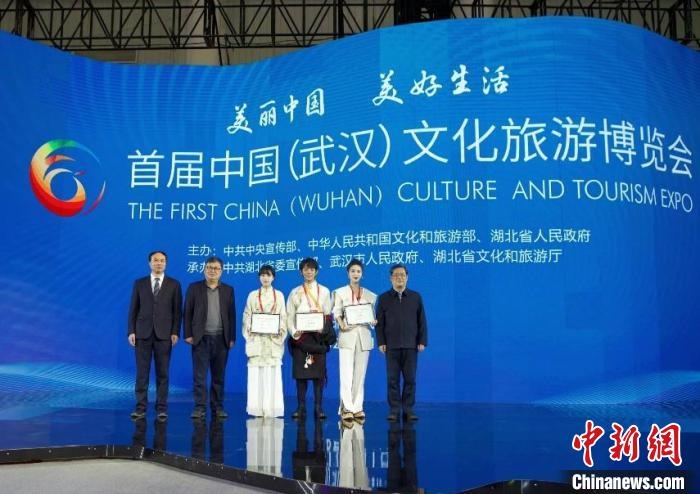 圖為，首屆中國(guó)(武漢)文化旅游博覽會(huì)現(xiàn)場(chǎng) 武漢文旅局供圖