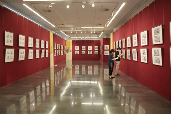 展覽現(xiàn)場。出版社供圖