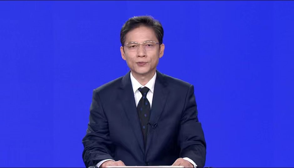 劉昆致辭。中國駐東盟使團供圖