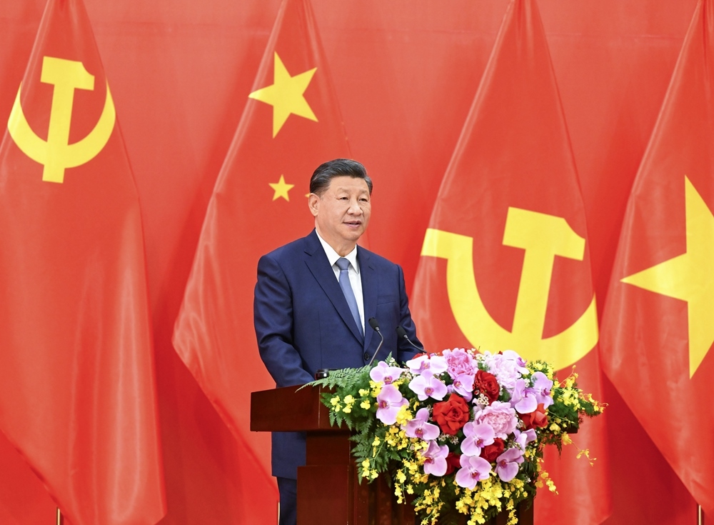 習(xí)近平總書記發(fā)表題為《賡續(xù)傳統(tǒng)友誼，開創(chuàng)中越命運(yùn)共同體建設(shè)新征程》的重要講話。