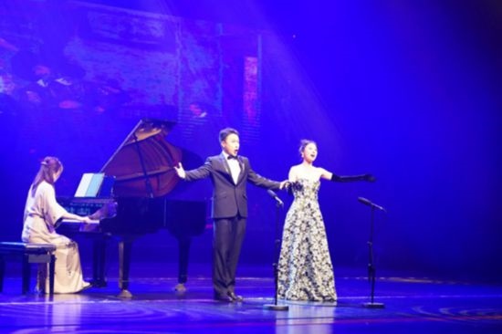 1月29日，斯里蘭卡華僑華人暨友好人士迎春美聲音樂會現場。記者 車宏亮 攝