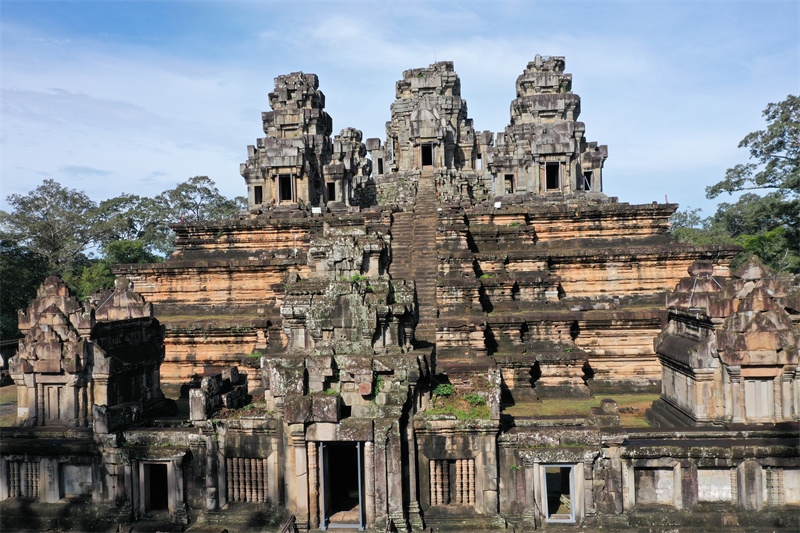 吳哥古跡內(nèi)的茶膠寺。中國文化遺產(chǎn)研究院 袁濛茜供圖