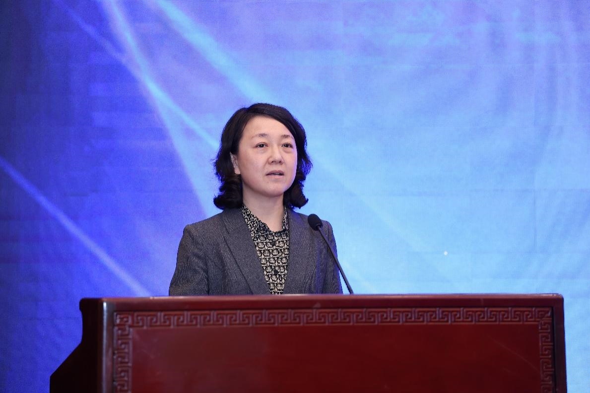 中華全國新聞工作者協(xié)會黨組成員、書記處書記吳兢致辭。主辦方供圖