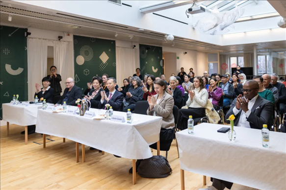 活動現(xiàn)場。中國駐瑞典大使館供圖