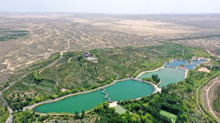 △2023年6月7日，寧夏靈武市白芨灘國家級自然保護區(qū)。