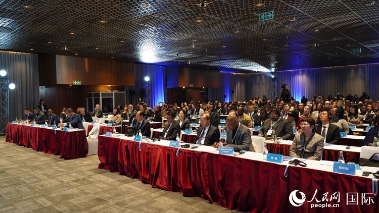 6月26日，北京—南非經(jīng)貿(mào)合作推介洽談會(huì)在約翰內(nèi)斯堡成功舉辦。人民網(wǎng) 劉暢攝