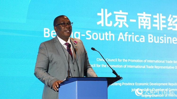 勒蘇非省長(zhǎng)致辭。人民網(wǎng) 劉暢攝