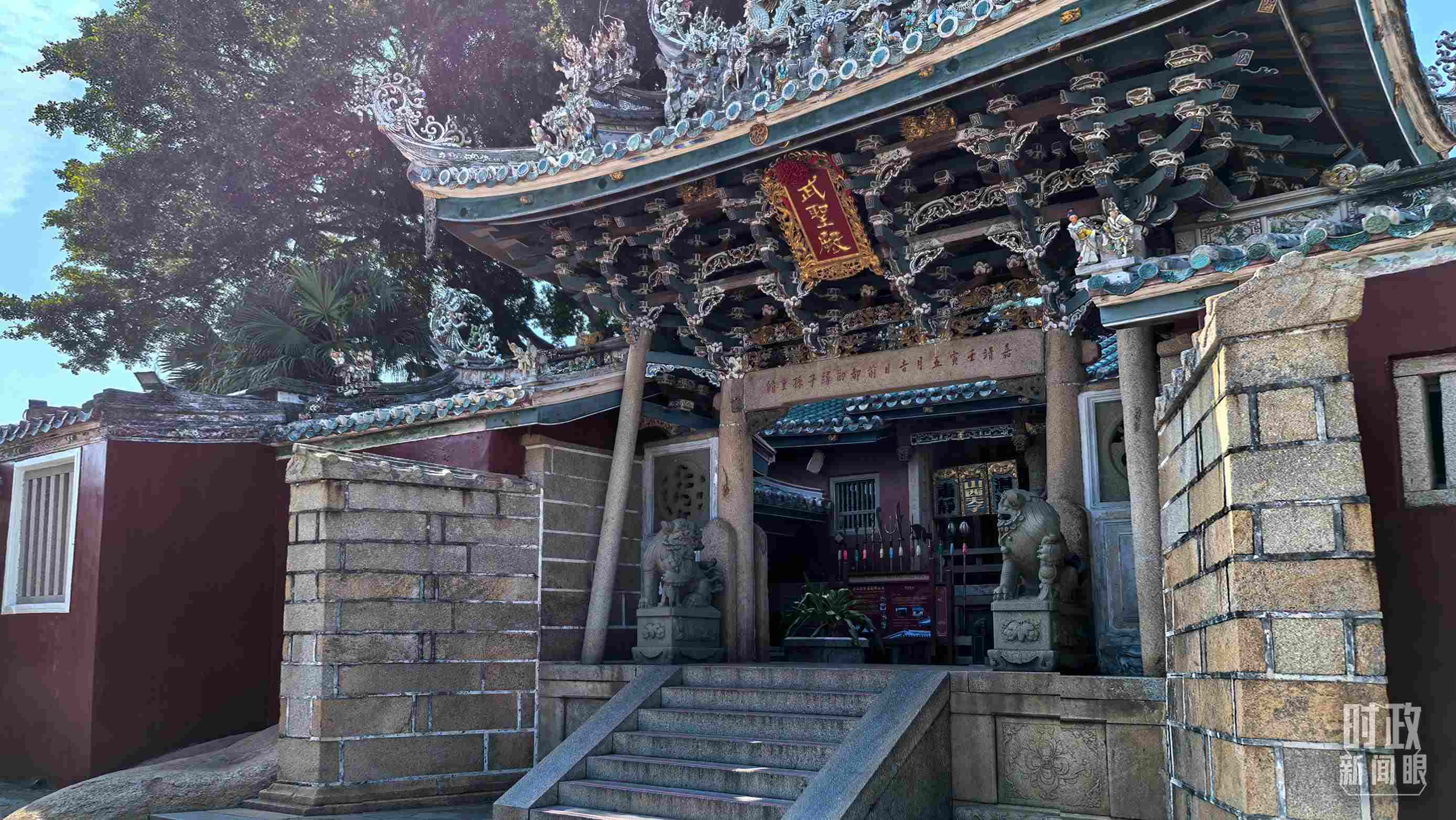 △關(guān)帝文化產(chǎn)業(yè)園。（總臺央視記者陸泓宇拍攝）